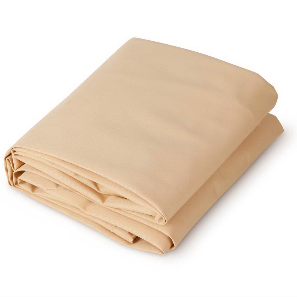 SAIL-WP-4X6-F-SAND-00 Instahut Waterproof Shade Sail 4x6m Rectangle Sand 95% Shade Cloth - Image 1