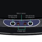 Devanti 58L Motion Sensor Bin Rubbish Automatic Black - Image 7