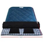 Weisshorn Sleeping Bag Double Pillow Thermal Camping Hiking Tent Blue -10&deg;C - Image 2