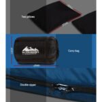 Weisshorn Sleeping Bag Double Pillow Thermal Camping Hiking Tent Blue -10&deg;C - Image 6
