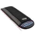 Weisshorn Sleeping Bag Single Thermal Camping Hiking Tent Black -20°C - Image 2