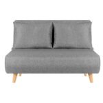 Artiss Sofa Bed 2 Seater Convertible Couch Recliner Lounge Chair Linen - Image 3