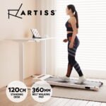 Artiss Treadmill with 120cm Automatic Standing Desk Electric Walking Pad - Image 7