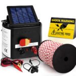 Giantz Fence Energiser 3KM Solar Powered Electric 500M Poly Rope - Image 7