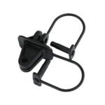 Giantz Electric Fence Insulators 200pcs Pinlock Black