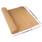 Instahut 90% Shade Cloth 1.83x20m Shadecloth Sail Heavy Duty Beige - Image 2