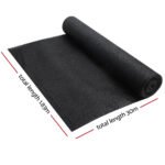 Instahut 90% Shade Cloth 1.83x30m Shadecloth Sail Heavy Duty Black - Image 2