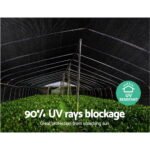 Instahut 90% Shade Cloth 1.83x30m Shadecloth Sail Heavy Duty Black - Image 6