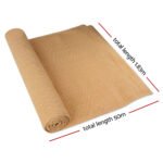 Instahut 50% Shade Cloth 1.83x50m Shadecloth Sail Heavy Duty Beige - Image 2