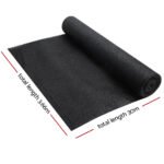 Instahut 90% Shade Cloth 3.66x30m Shadecloth Sail Heavy Duty Black - Image 2