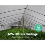 Instahut 90% Shade Cloth 3.66x30m Shadecloth Wide Heavy Duty White - Image 6