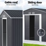 Giantz Garden Shed 3x3M Outdoor Storage Tool Workshop House Shelter - Image 5