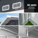 Giantz Garden Shed Outdoor Storage 2.15x1.3M Tool Workshop House Shelter Sliding Door - Image 6