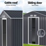 Giantz Garden Shed 3.22x1.96M Outdoor Storage Tool Workshop House Shelter - Image 5