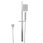 Handheld Shower Head Set 3.1'' High Pressure Silver - Image 3