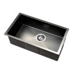 Cefito Kitchen Sink 45X30CM Stainless Steel Basin Single Bowl Black - Image 8