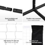 Everfit 3.6M Badminton Tennis Net Portable Volleyball Kit Adjustable Height - Image 6