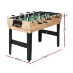 10-in-1 Games Table Soccer Foosball Pool Table Tennis Air Hockey Chess Cards - Image 2
