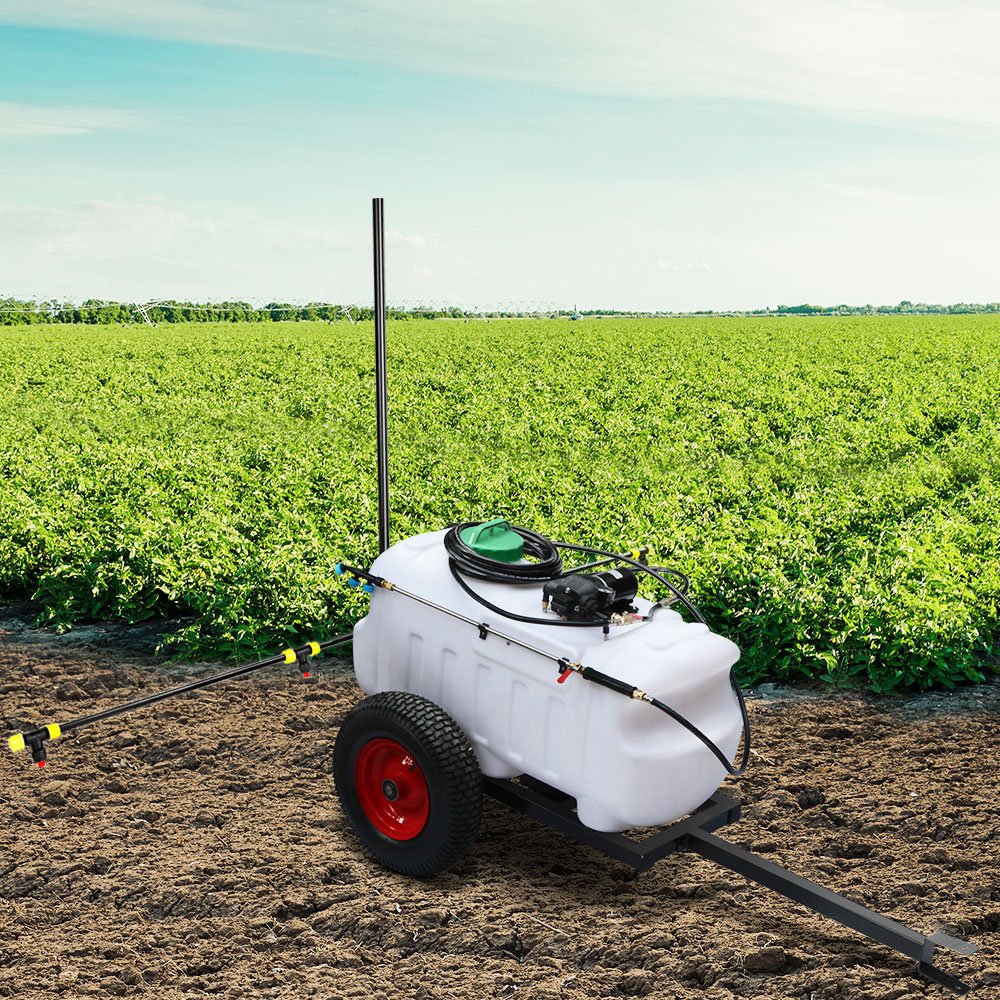 SPRAYER-100L-BOOM-15M-CART-202502281932-00 Giantz Weed Sprayer 100L Trailer 1.5M Boom Garden Spray - Image 1