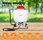 Giantz Weed Sprayer 15L Knapsack Backpack Garden Spray - Image 4