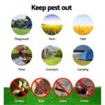 Gardeon Snake Repeller 10X Multi Pulse Ultrasonic Battery Powered Pest Repellent - Image 7