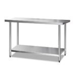 Cefito 1524x610mm Stainless Steel Kitchen Bench 304