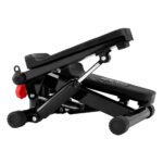Everfit Mini Stepper with Resistance Rope Aerobic for Exercise Compact Home Workout Black - Image 3