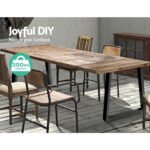 Artiss Metal Table Legs DIY Trapezoid 65X90CM Set of 2 - Image 5