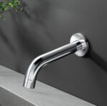 Cefito Bathroom Mixer Spout Wall Bath Tap Round Shower Bathtub Chrome - Image 8