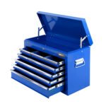 Giantz 9 Drawer Tool Box Cabinet Chest Toolbox Storage Garage Organiser Blue - Image 8
