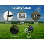 Weisshorn Camping Shower Toilet Tent Outdoor Portable Changing Room Ensuite - Image 5