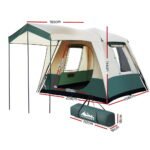 Weisshorn Instant Up Camping Tent 4 Person Pop up Tents Family Hiking Dome Camp - Image 2
