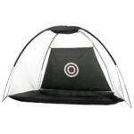 Everfit 3M Golf Practice Net Portable Training Aid Driving Target Tent Black - Image 3