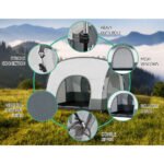 Weisshorn Camping Tent SUV Car Rear Extension Canopy Outdoor Portable Family 4WD - Image 6