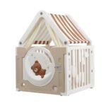 Keezi Kids Play Tent Playhouse Castle with Floor Mat 85CMX113CM