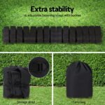 Seamanship Boat Cover 25-27ft Trailerable Jumbo Marine 600D Heavy Duty Black - Image 6