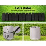 Seamanship Boat Cover 25-27ft Trailerable Jumbo Marine 600D Heavy Duty Grey - Image 7