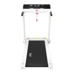 Everfit Treadmill Electric Home Gym Fitness Exercise Knob Foldable 420mm White - Image 3