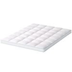 Giselle Bedding 1500GSM Bamboo Pillowtop Mattress Topper 10cm Thick Pad for Back Pain Relief, High Loft Cooling Underlay for Dorm & Guest Bed, 45cm Deep Pocket Queen - Image 7