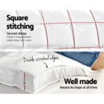 Giselle Bedding 5cm Bamboo Pillowtop Mattress Topper 1000GSM Mattress Pad for Back Pain Relief Washable Breathable Protector with 45cm Deep Pocket Double - Image 5
