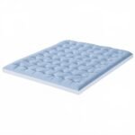 Giselle Bedding Pillowtop Mattress Topper 5cm Reversible Cooling & Soft Coral Fleece Pad for Back Pain Relief, Washable Skin-friendly Bed Protector with 45cm Deep Pocket King - Image 2