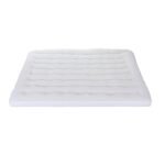 Giselle Bedding Pillowtop Mattress Topper 5cm Reversible Cooling & Soft Coral Fleece Pad for Back Pain Relief, Washable Skin-friendly Bed Protector with 45cm Deep Pocket King - Image 4