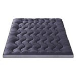 Giselle Bedding 5cm Pillowtop Topper Bamboo Polyester Blend Fibre Pad for Back Pain Relief Washable Overfilled Bed Protector 500GSM Queen - Image 4