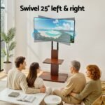 Artiss TV Stand 32-70" Wooden Tray Swivel Height Adjustable - Image 7