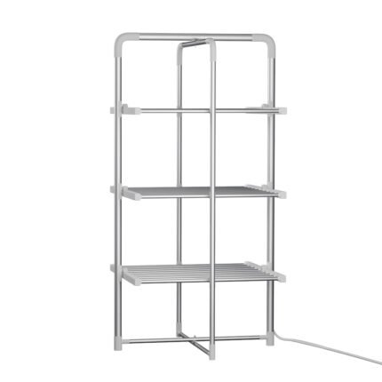 Devanti Electric Heated Towel Rail Rack 30 Bars Foldable Clothes Dry Warmer
