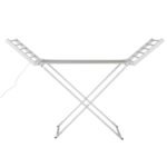 Devanti Electric Heated Towel Rail Rack 18 Bars Freestanding Clothes Dry Warmer - Image 3