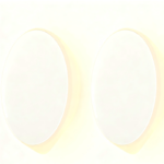 ï¼ˆPack of 2ï¼‰LED Motion Sensor Night Light Indoor, Cordless Battery Powered,Stick-on Warm White Light with Built-in Infrared Motion Detection, Sensor Light for Hallway,Bedroom