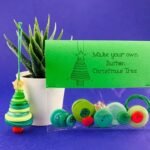 Christmas gift Christmas Button Ornament - Festive Santa Design Craft Kit-Â Set of 5 piecesï¼ˆSanta Clausã€Snowmanã€angelã€Red Christmas tree and green Christmas treeï¼‰ - Image 6