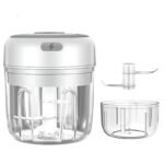 NNEOBA Mini Electric Meat Grinder and Garlic Crusher