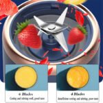 Portable Electric Fruit Juice Blender - Image 2